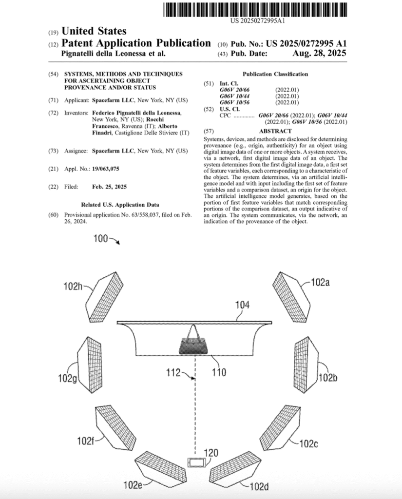 Image 1 - Patent Number 20250272995